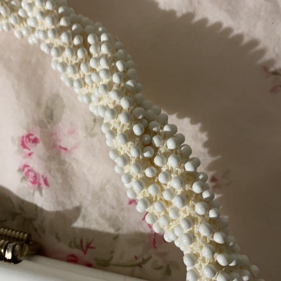 Beaded reversible handbag Vintage - Picture 4 of 12